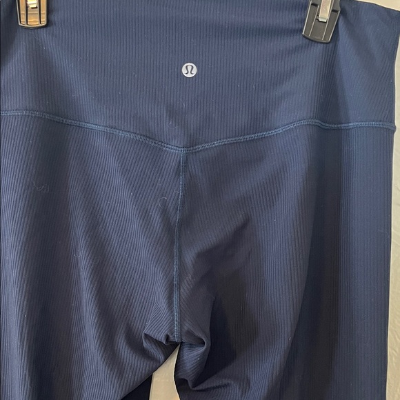 Lululemon Athletica Deep Blue Leggings - Picture 4 of 4
